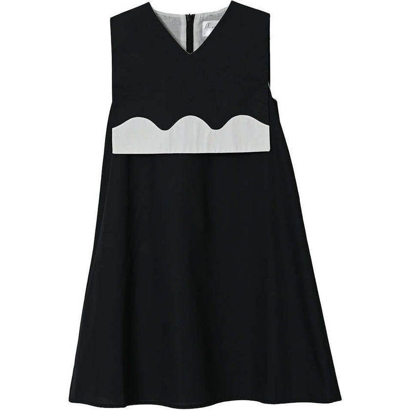 Lucy dress (black/off-white)