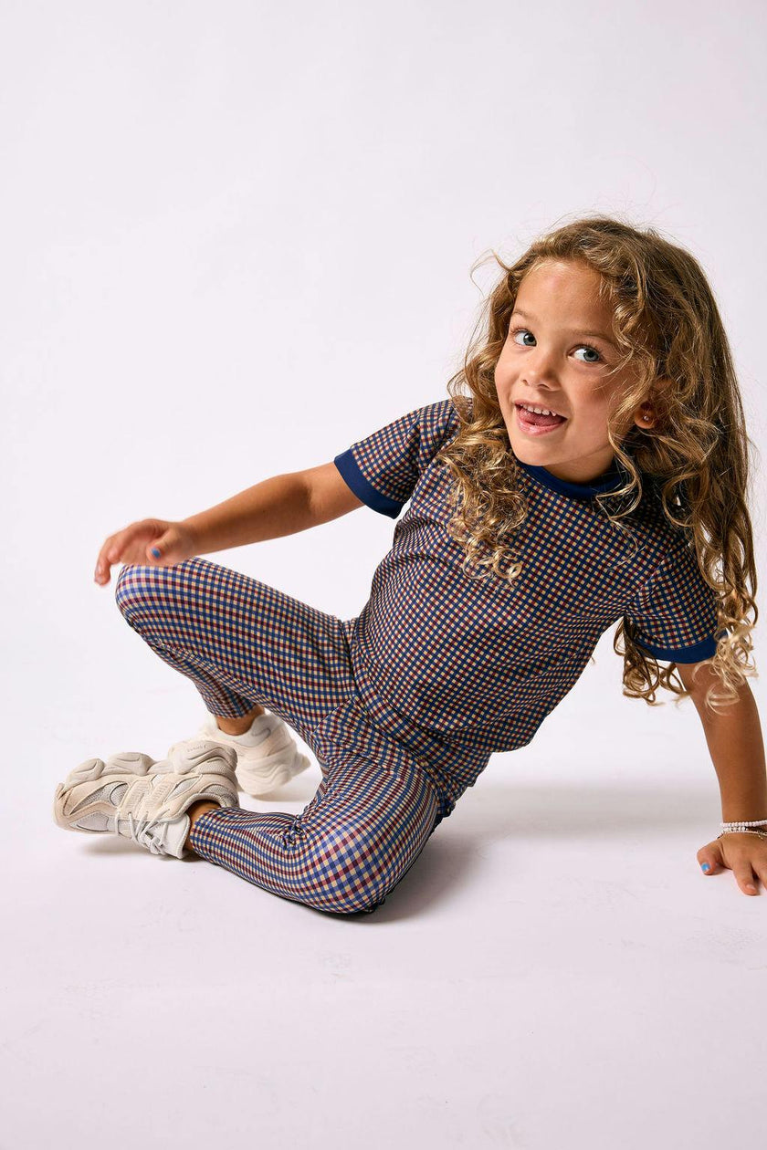 gingham dance tee