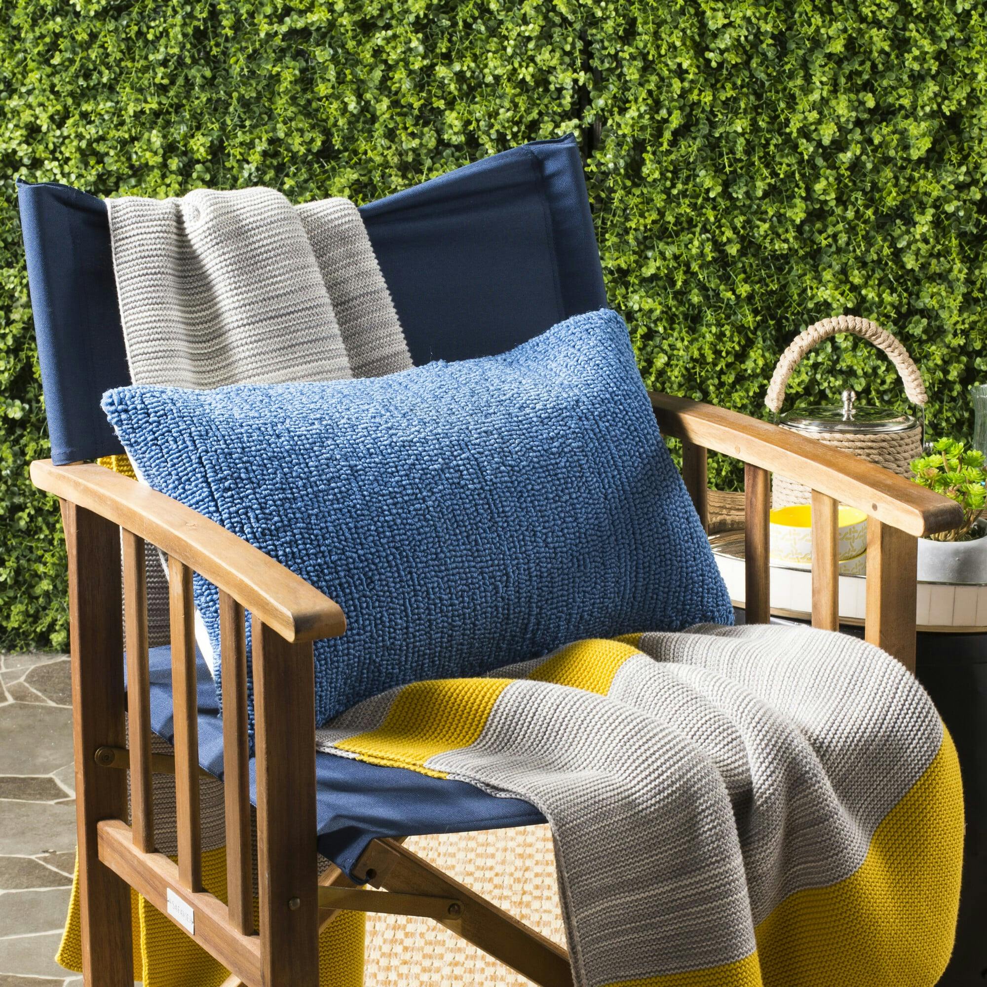 Set of 2 Soleil Solid Indoor/Outdoor Pillow