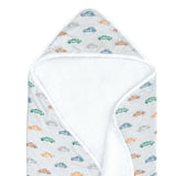 Hooded Towel in Vintage Vroom