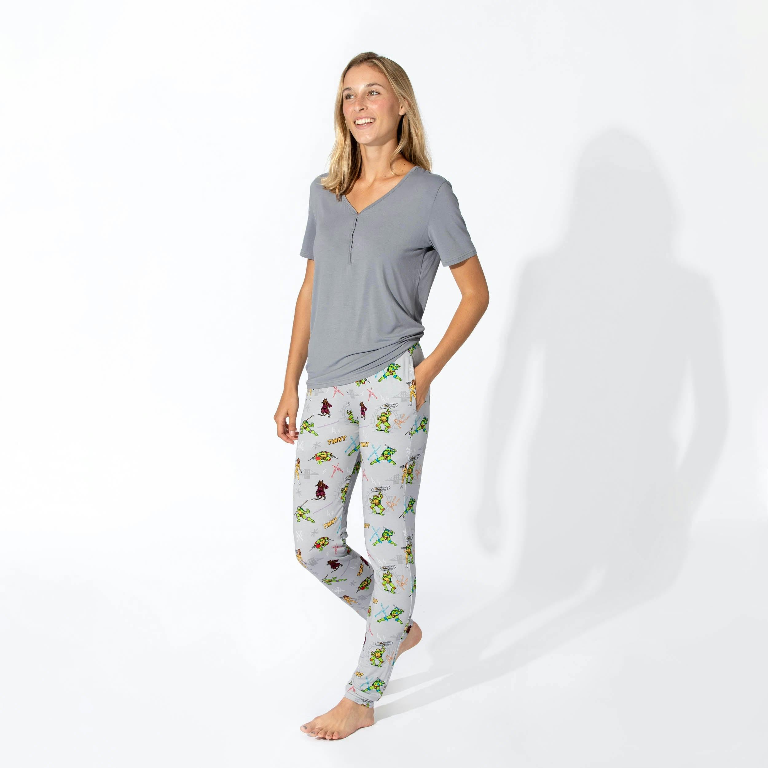 Teenage Mutant Ninja Turtles Retro Bamboo Women's Pajama Set