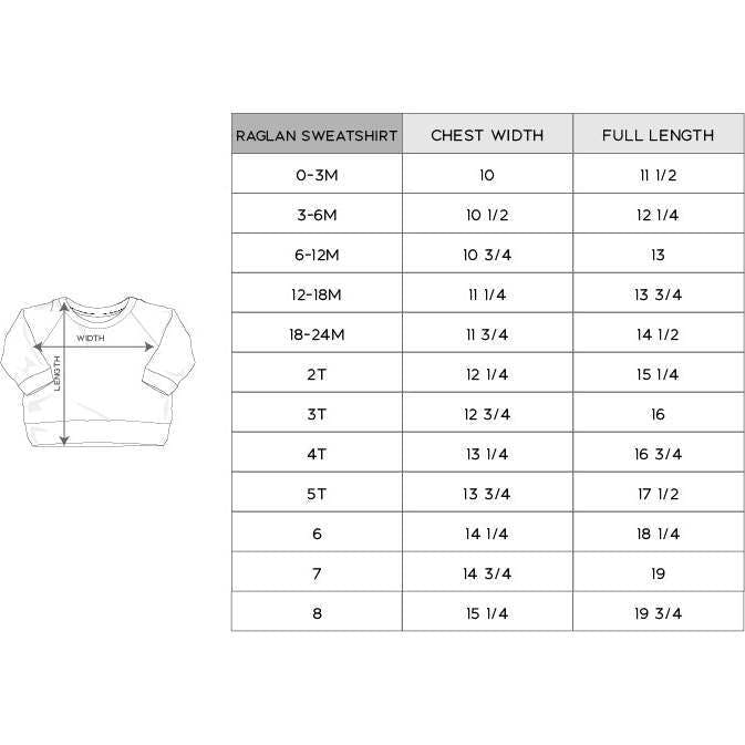 Boy's Raglan Sweatshirt