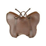 Alja Schoolbag | Vlinder | Clay Metallic Leather
