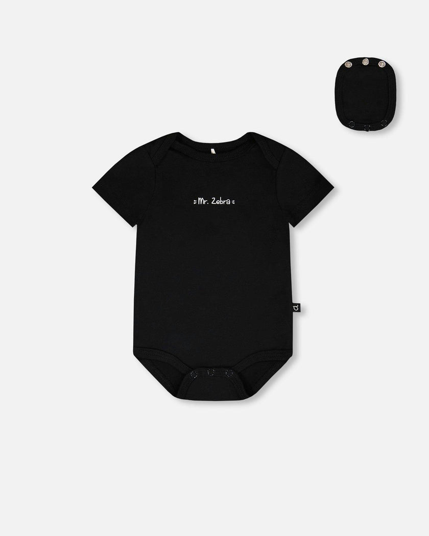 Evolutive Organic Cotton Jersey Onesie