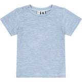 Henry Button Tee With Shoulder Buttons, Stripes