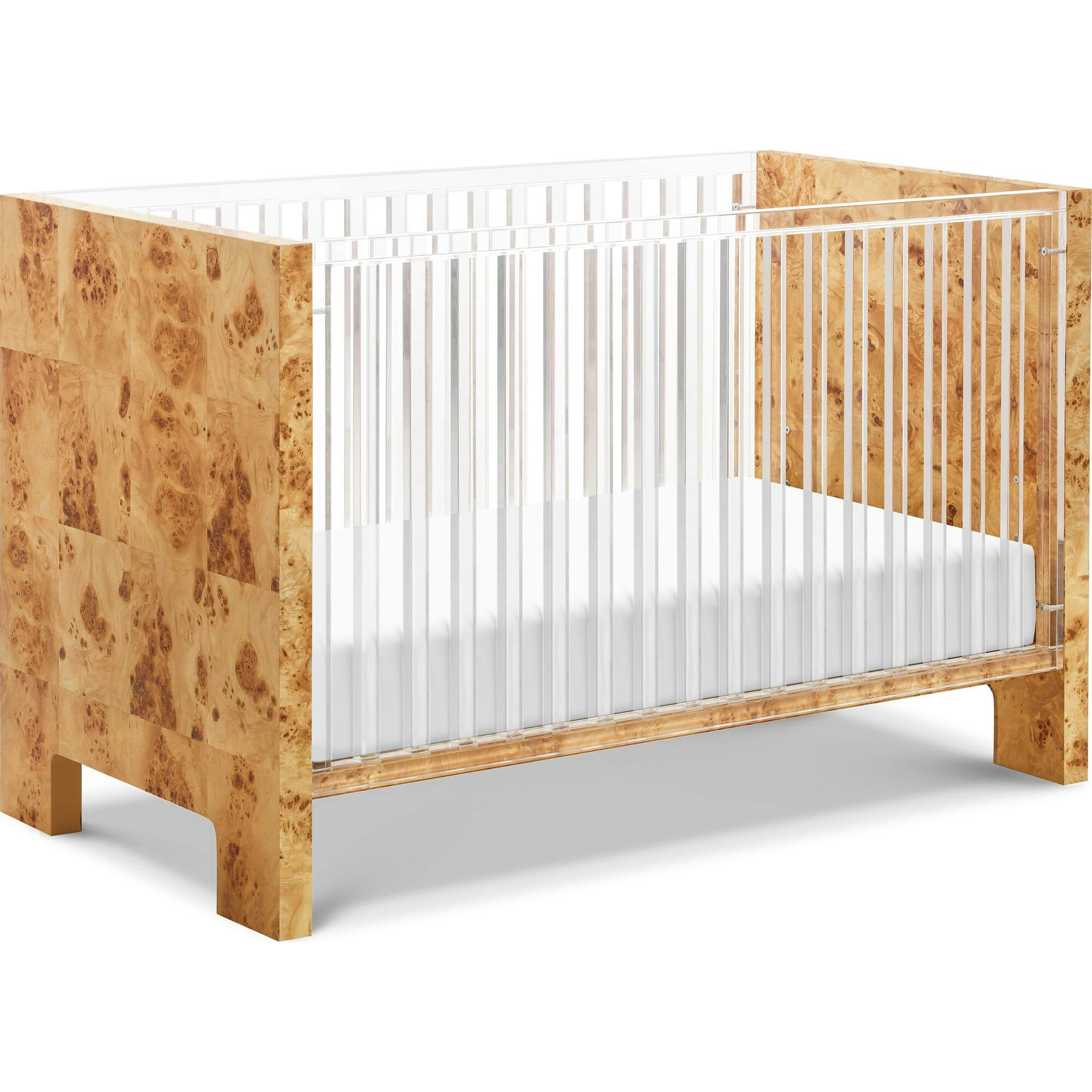 Altair Burl Wood Crib