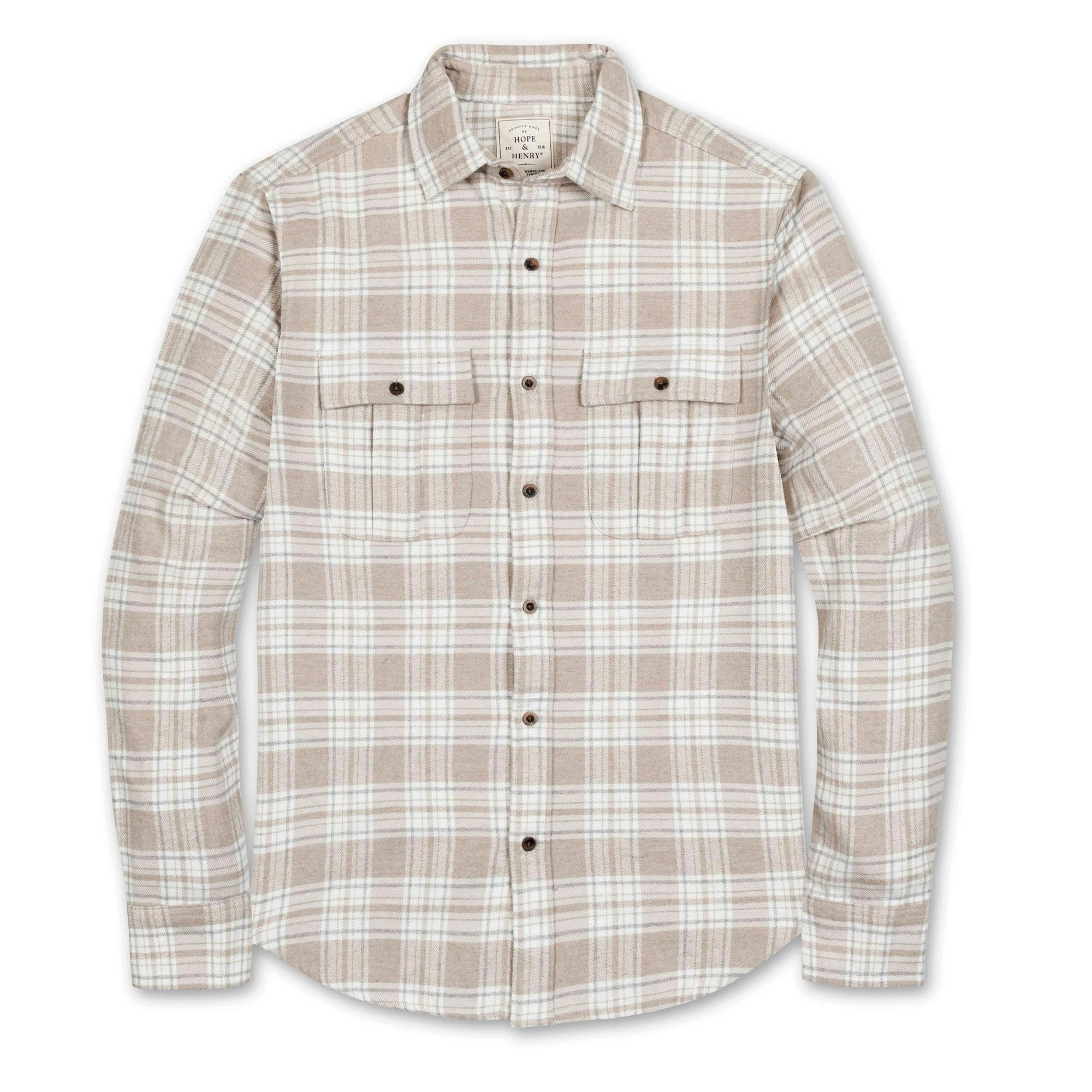 Organic Flannel Double Pocket Shirt