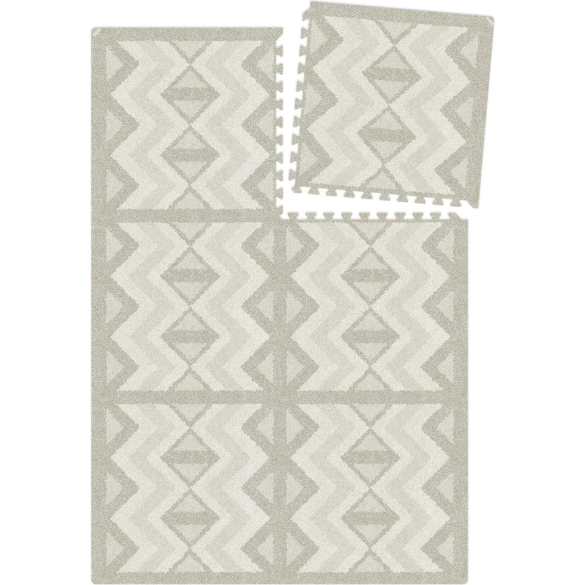 Kilim - Feather Gray - Play Mat, Prints