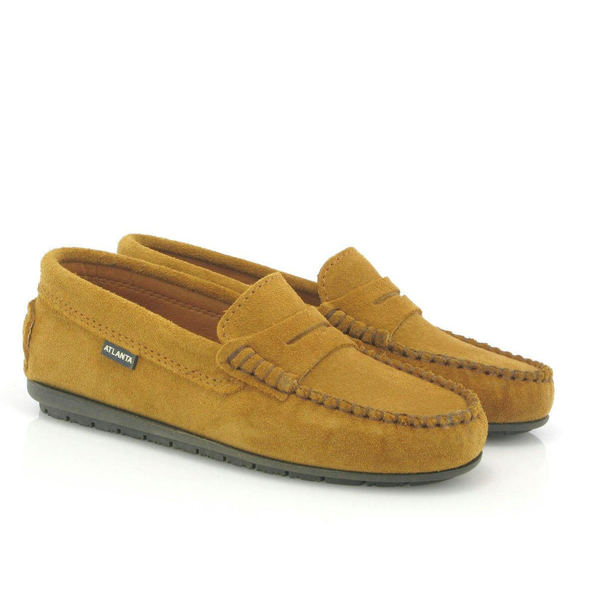 Penny 032 Walker Moccasins, cuoio suede leather