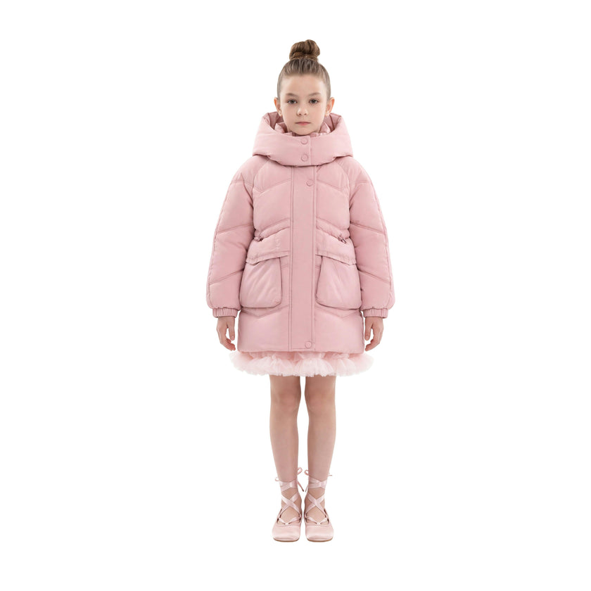 Light Pink Puffer Jacket
