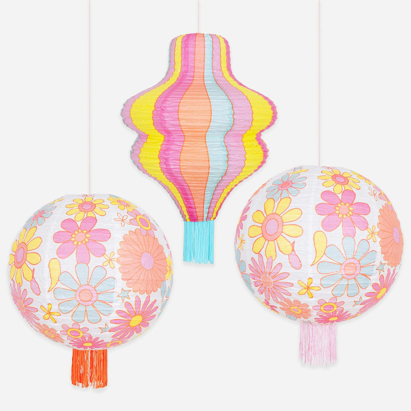 Flower Power Lanterns