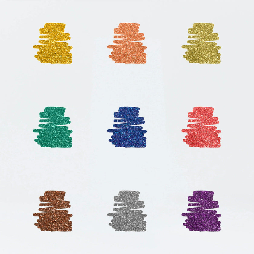 Glitter Markers (9 Glitter Colors)