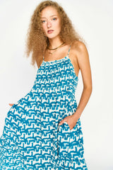 Janeiro Dress, Blue