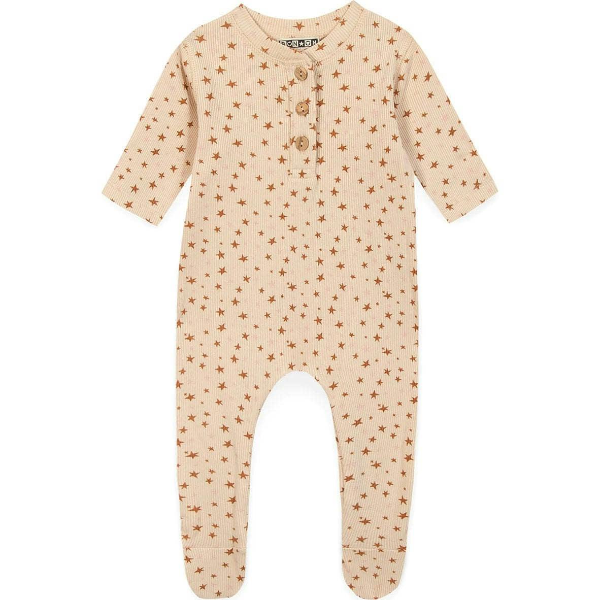 Mynight Stars Footie Pajamas