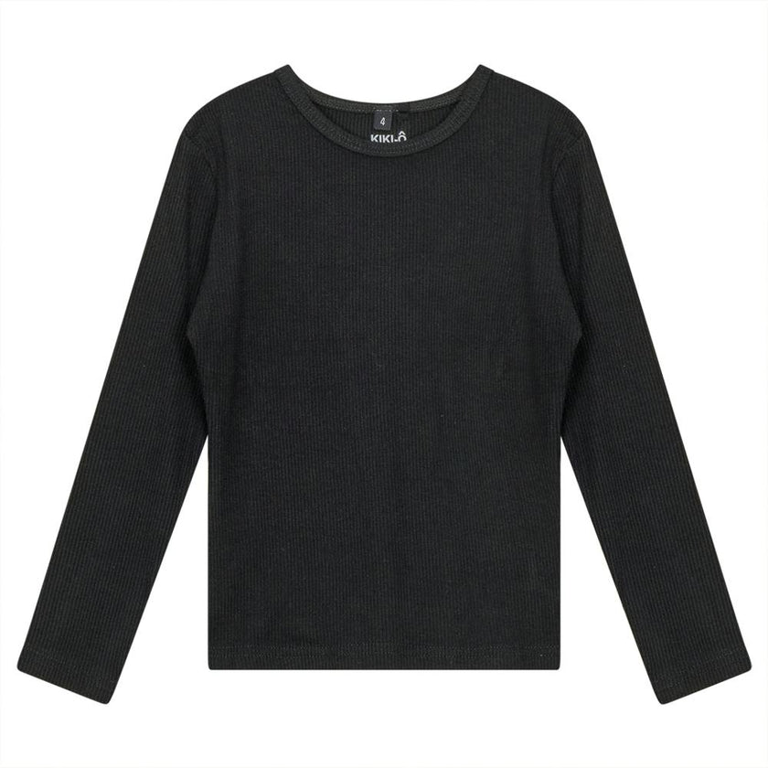 Thin Shell Ribbed Long Sleeve Shirt