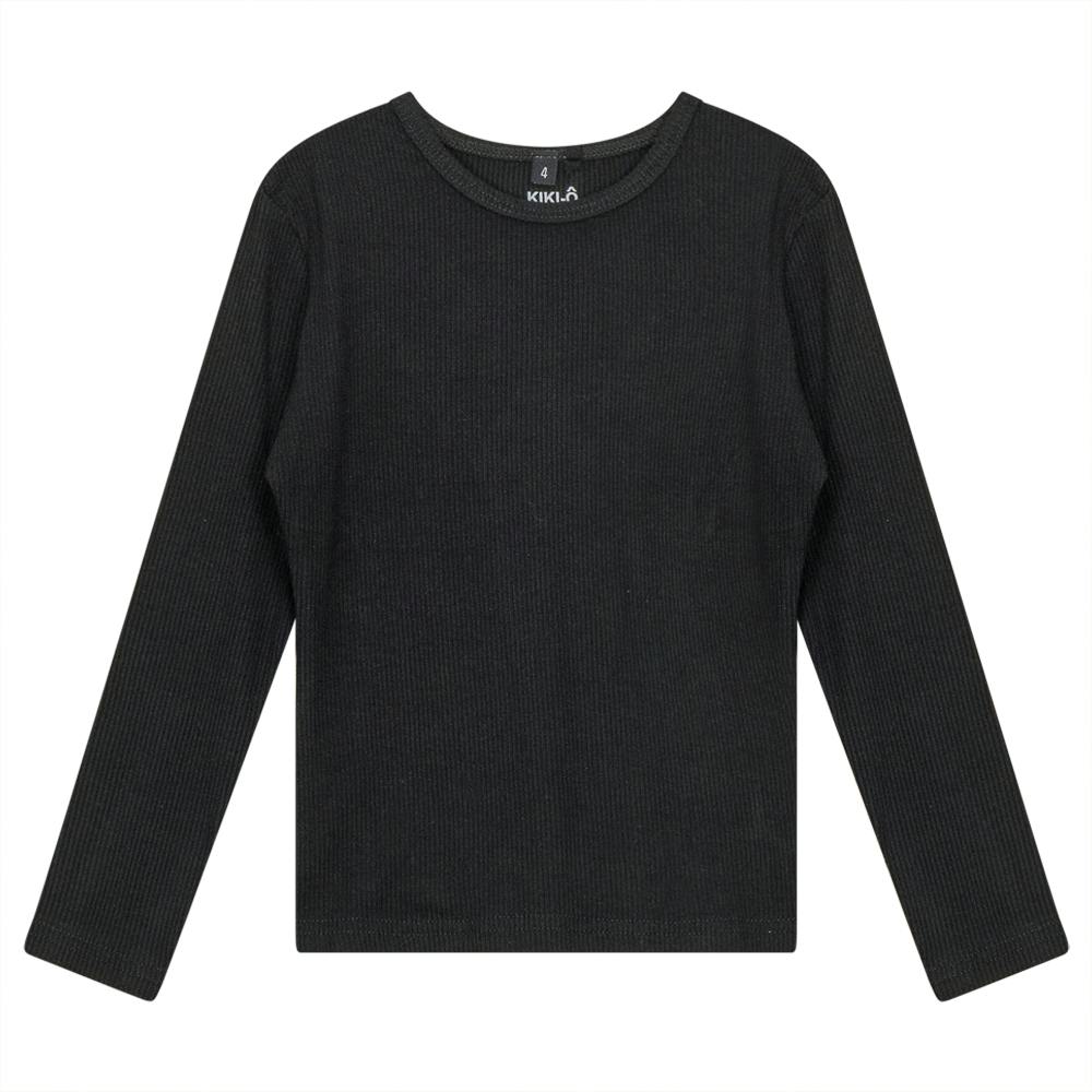 Thin Shell Ribbed Long Sleeve Shirt