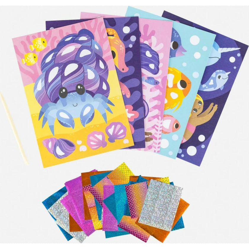Tribe: Foil Art - Ocean Magic Activity Set