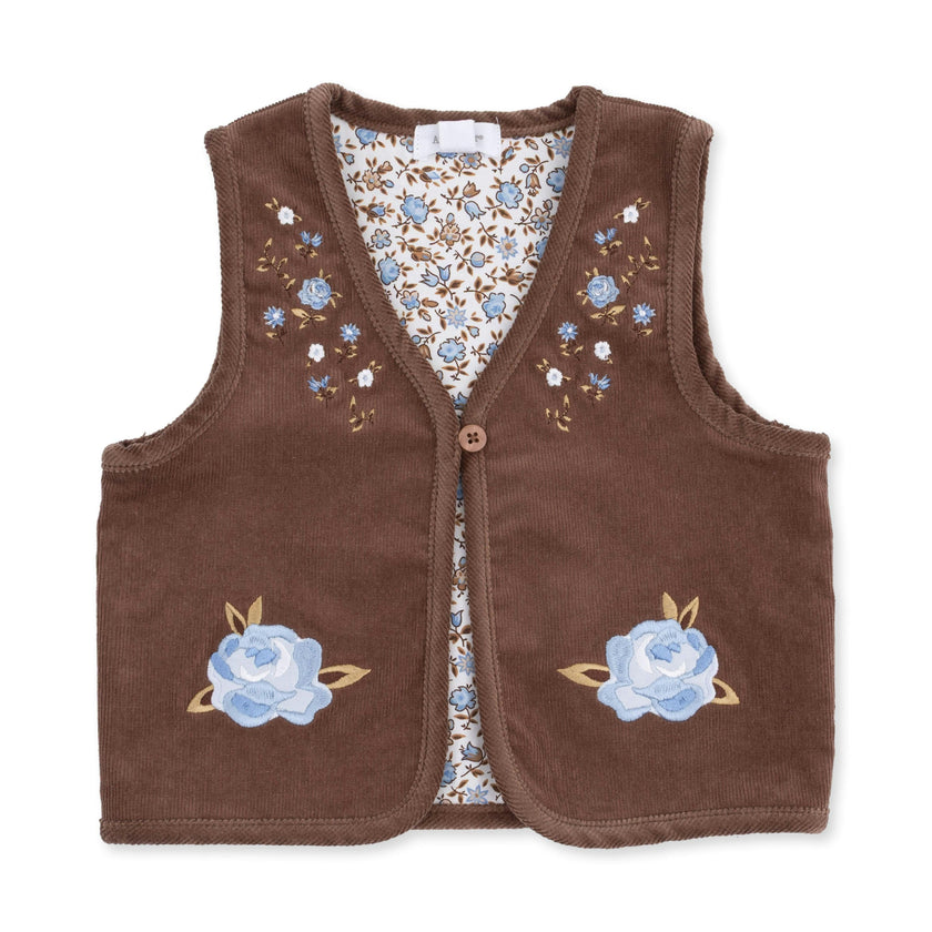 Hazel Floral - Vest with Lining