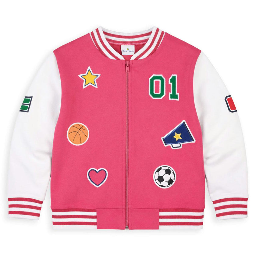 French Terry Varsity Sports Jacket