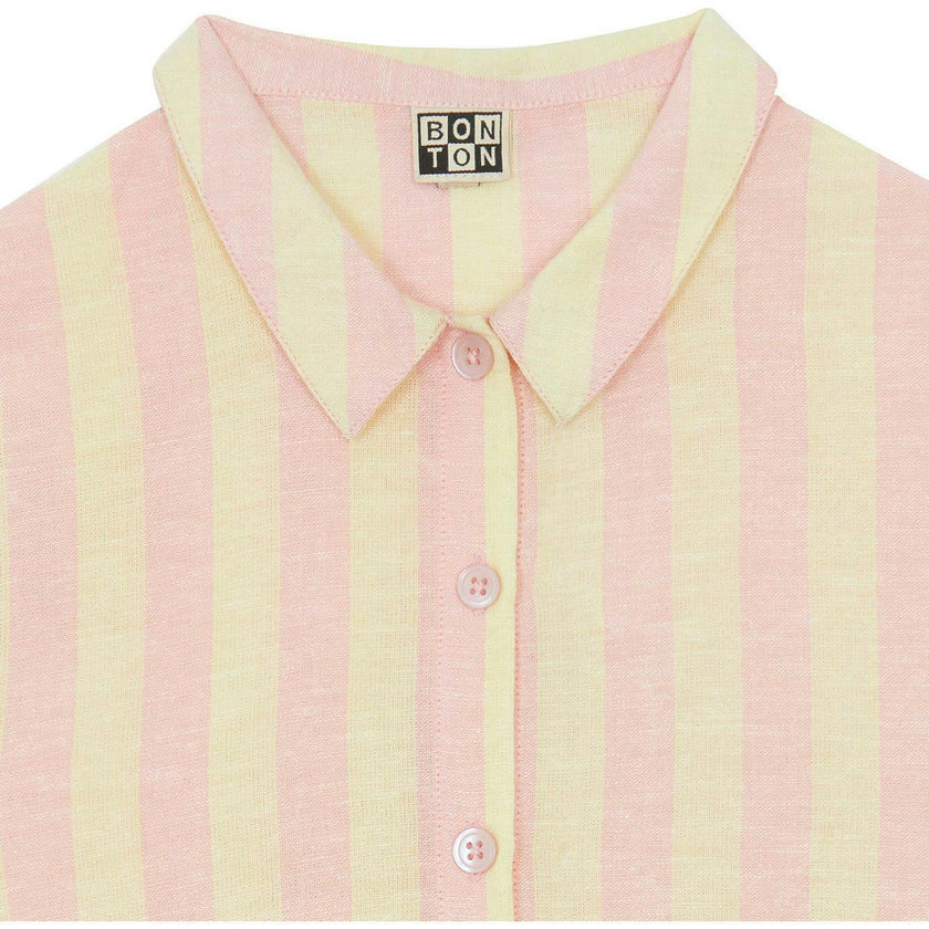 BONTON Citrus Stripe Clem Swing Dresses
