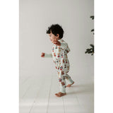 Baby Boy Terry Zip Romper