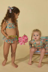 Florencia Floral Mini Long Sleeve One-Piece