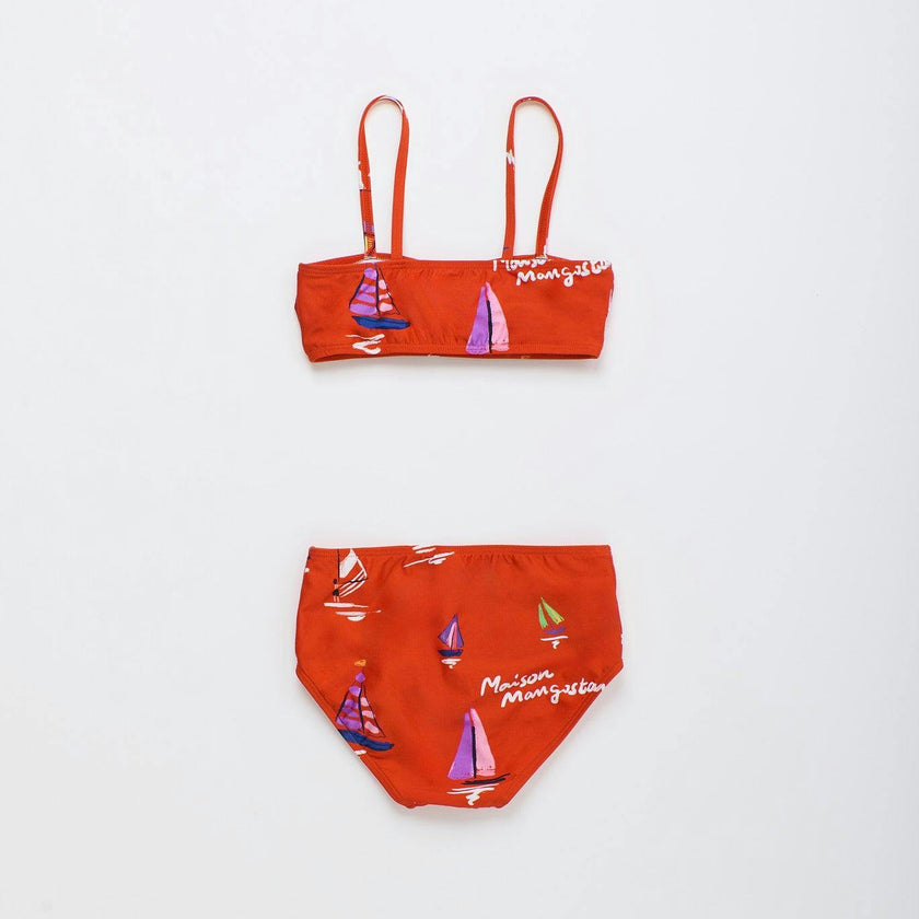 BARCOS BOW BIKINI RED