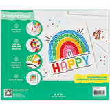 Little Yellow Bicycle: Rainbow & Blooms Gem Art Kit - 1100+ pc Set
