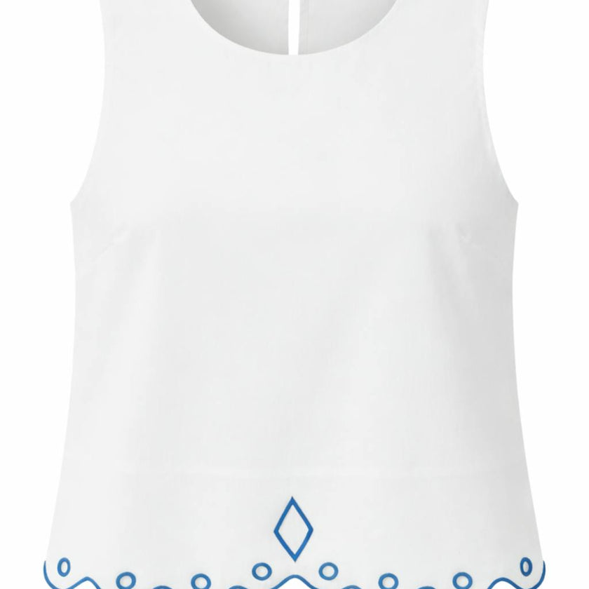 Sam Luca Tile Sleeveless Tank