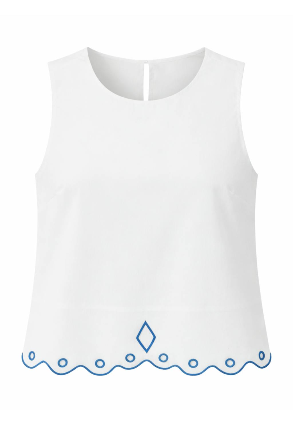 Sam Luca Tile Sleeveless Tank