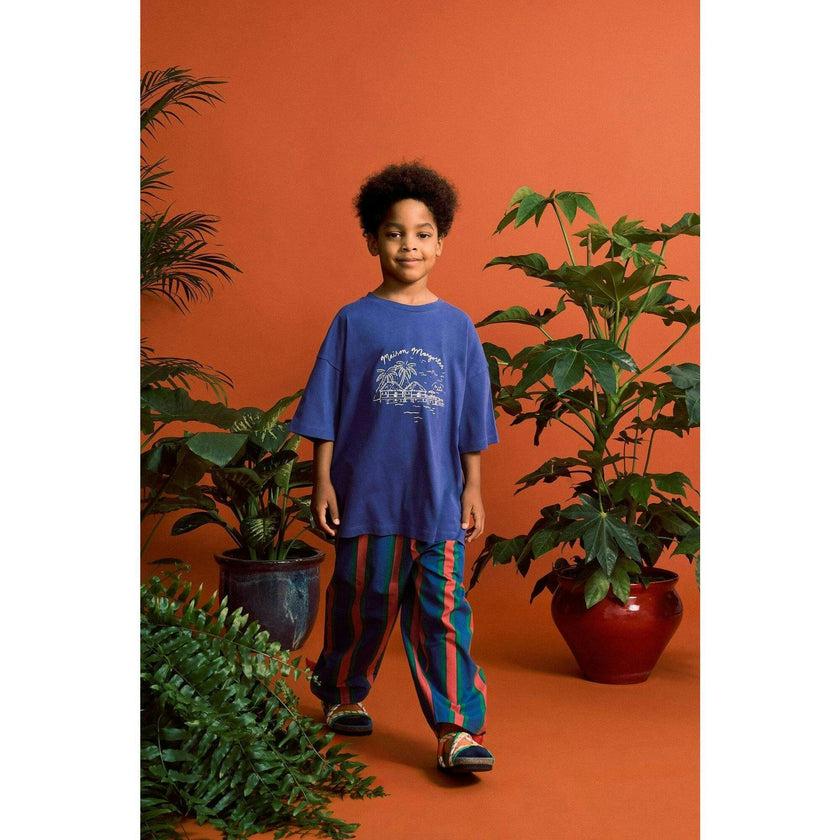 LEISURELY T-SHIRT BLUE