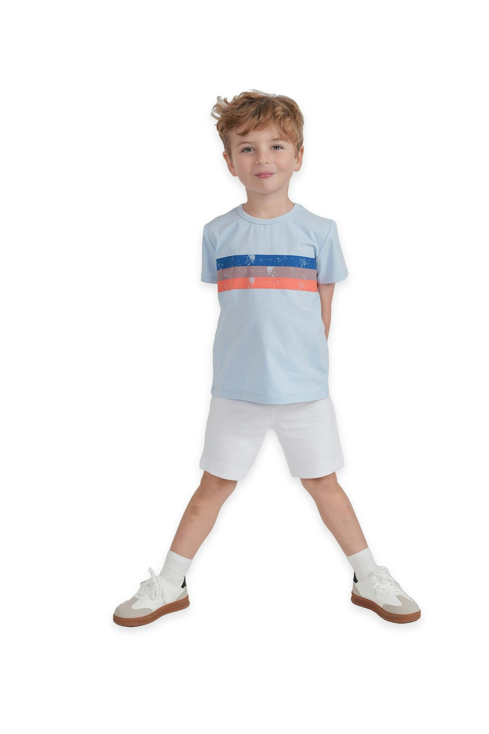 Multi Color Stripe Tshirt