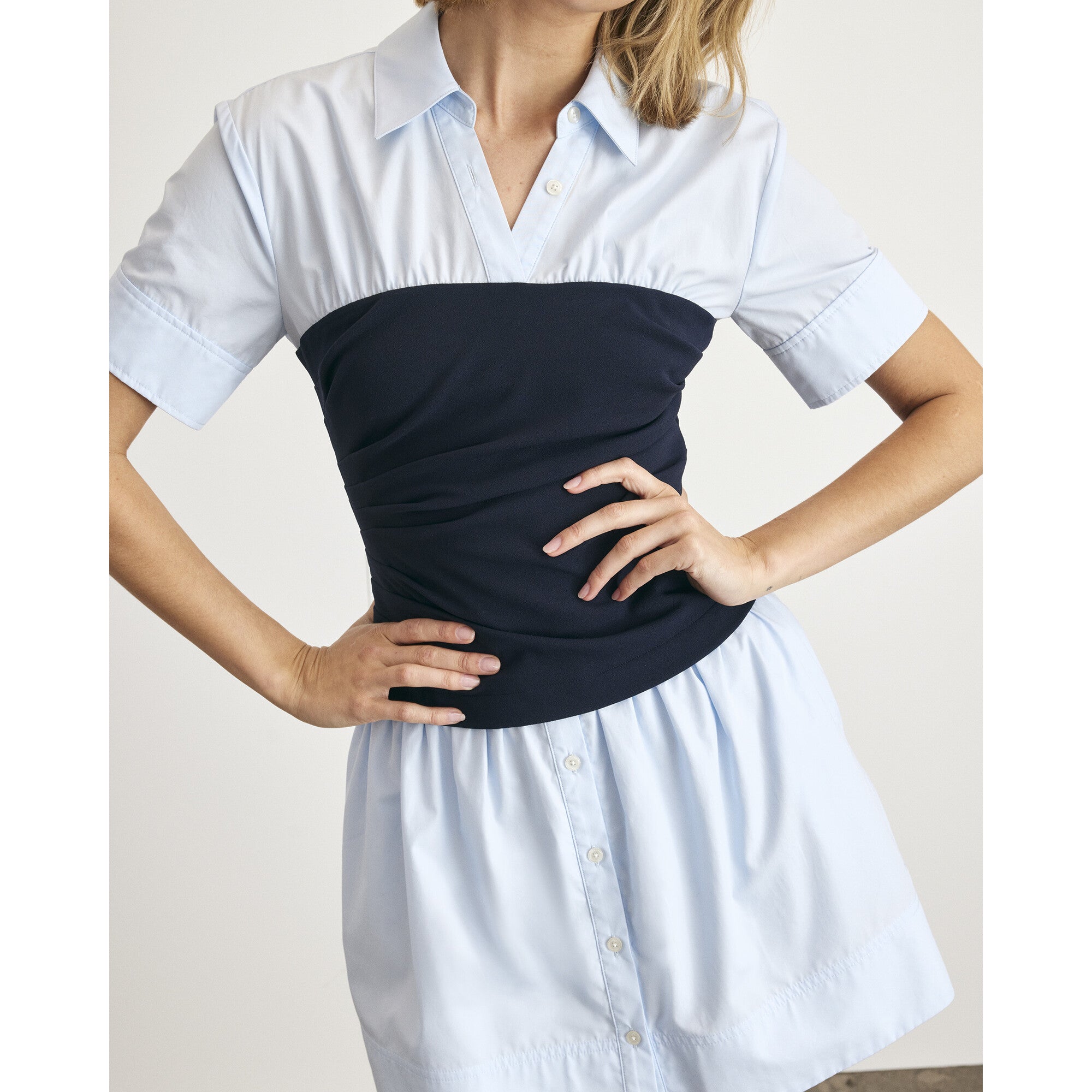 Leanne Dress, Blue