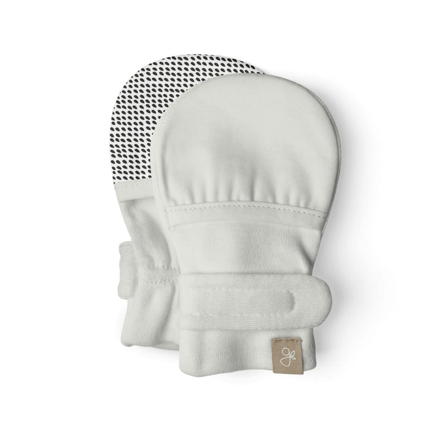 STAY ON MITTS | CLOUD — Bamboo Organic Cotton Blend, 0–6M