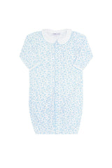 Blue Cheetah Print Converter Gown