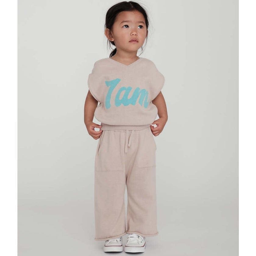 Baby My Boxy Cotton Rolled Edge Relaxed Fit Pants