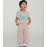 Baby My Boxy Cotton Rolled Edge Relaxed Fit Pants