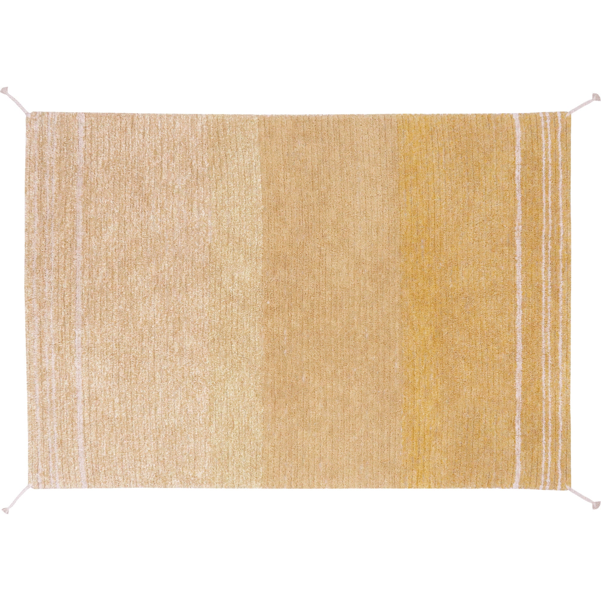 Twin Reversible Rug, Yellow