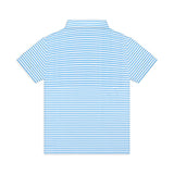 Match Point Polo in Brighton Blue Stripe