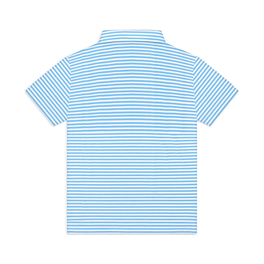 Match Point Polo in Brighton Blue Stripe
