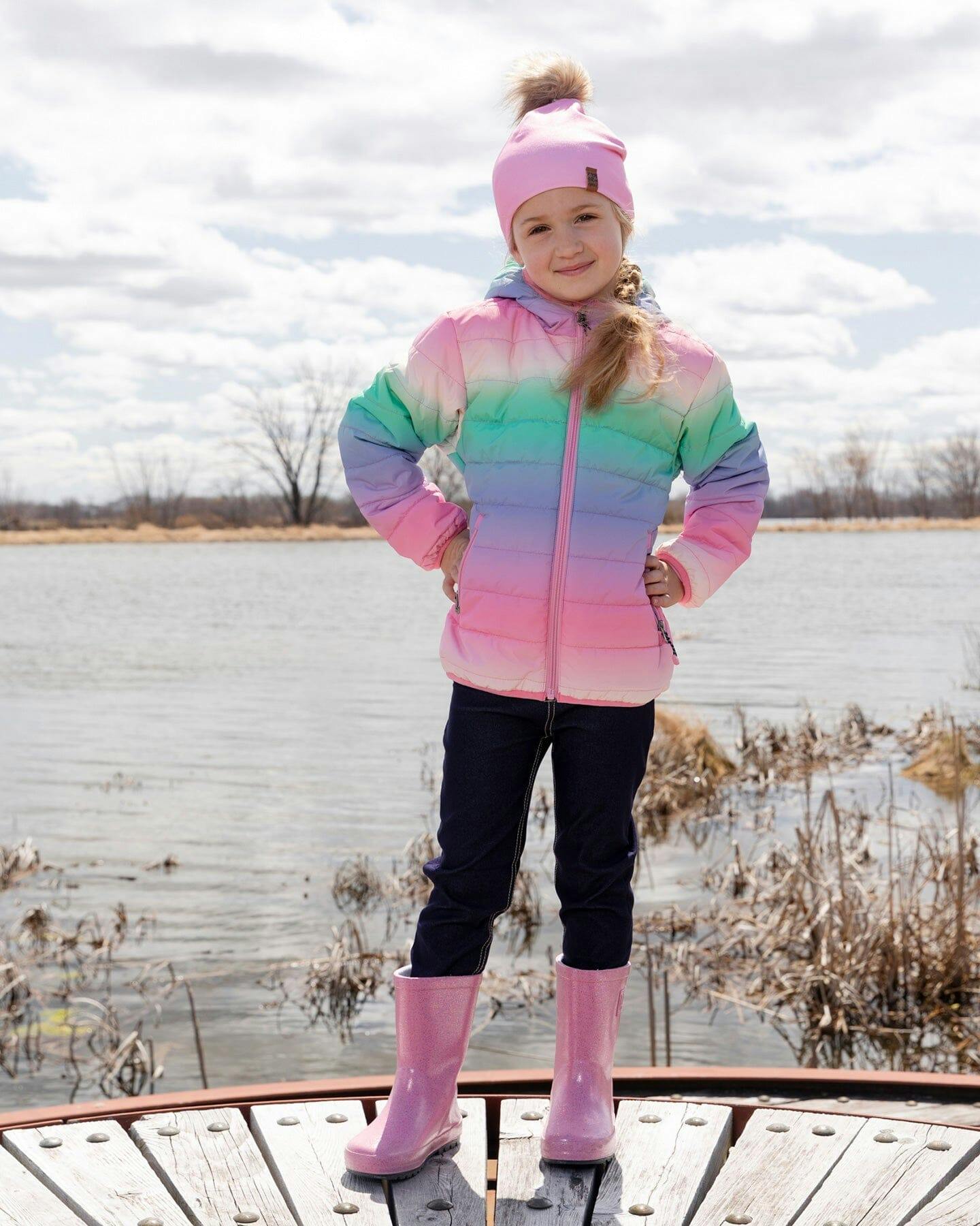 Rain Boots In Natural Rubber