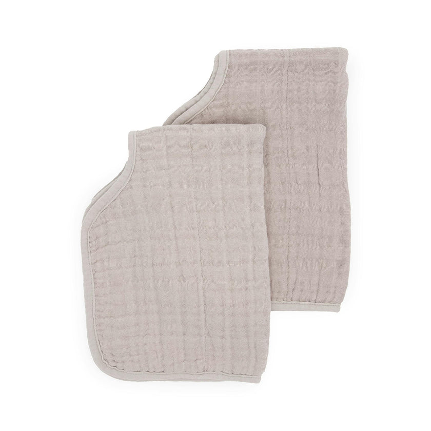 Cotton Muslin Burp Cloth 2 Pack - Porpoise