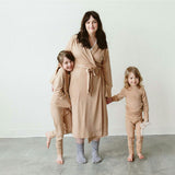 WOMENS ROBE | SANDSTONE