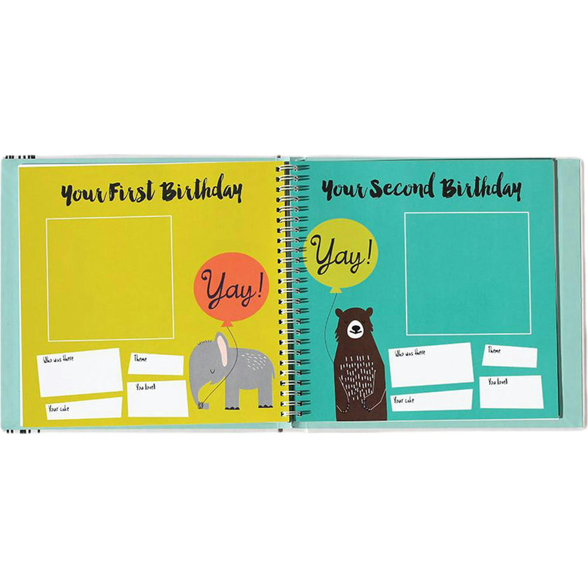 Little Animal Lover Memory Baby Book