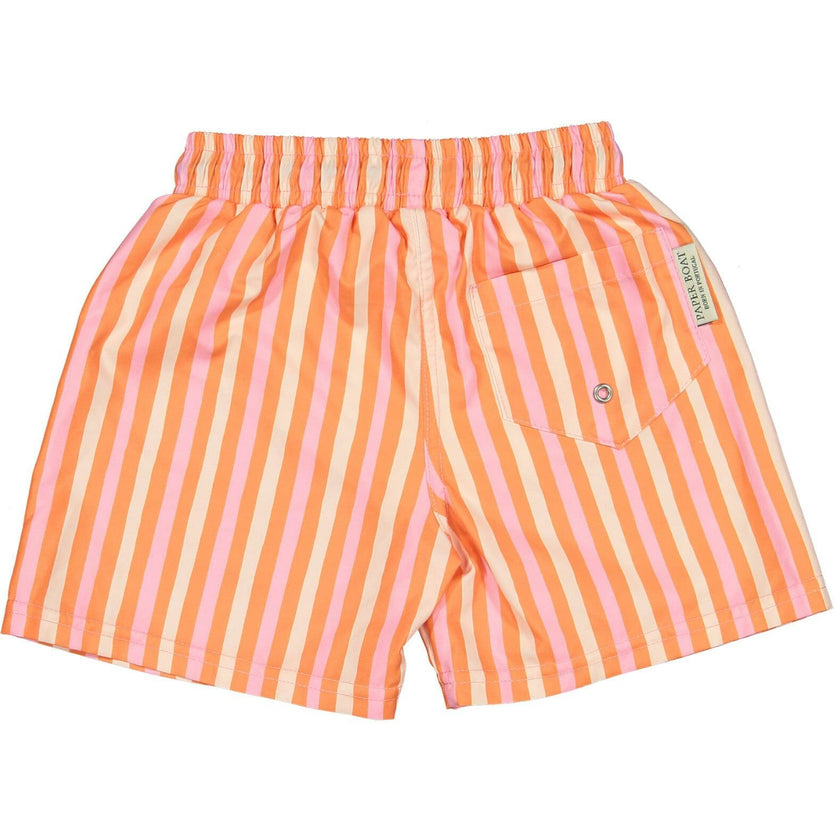 Beach stripes classic swim shorts