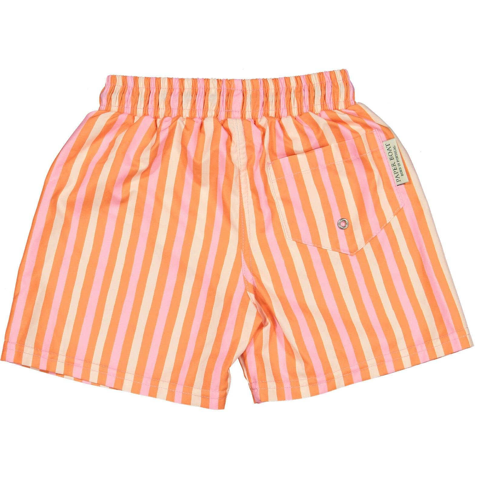 Beach stripes classic swim shorts