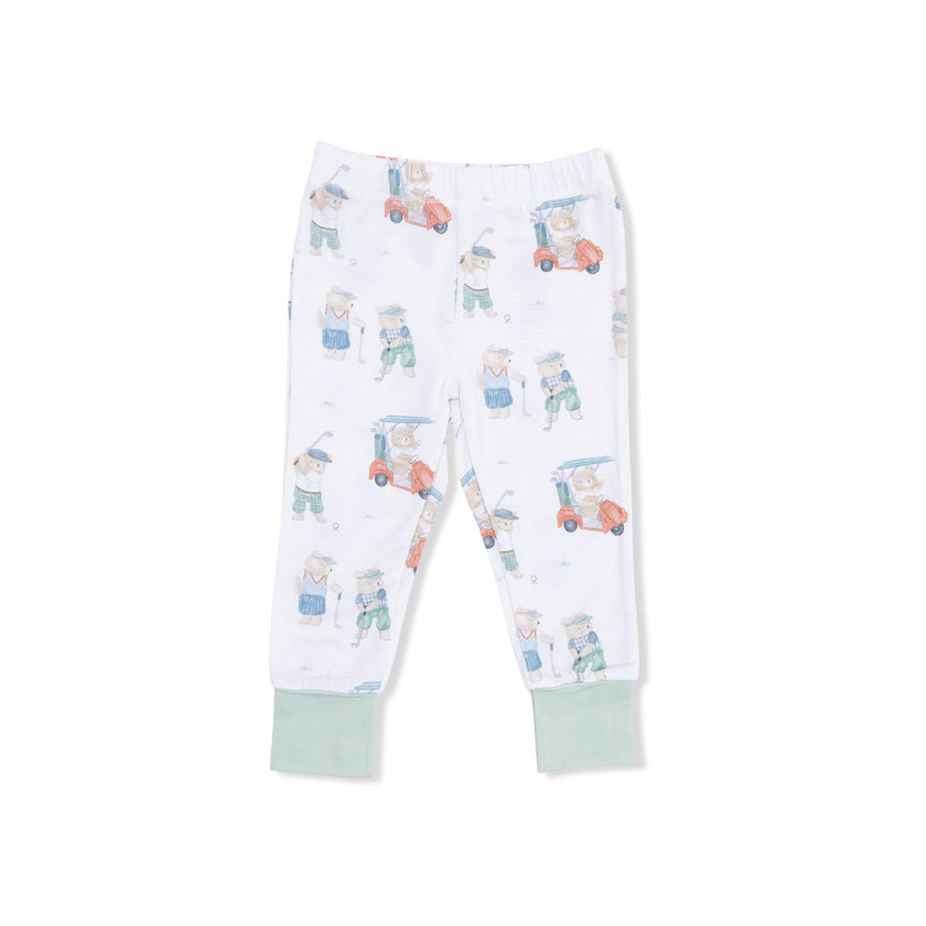 Golfing Teddy Bears - Short Sleeve Loungewear Set
