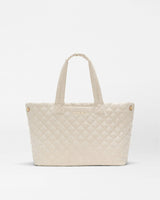 Sandy Linen Medium Metro City Tote