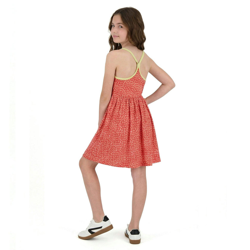 Tween Girls Knit Skort Dress | Floral Print