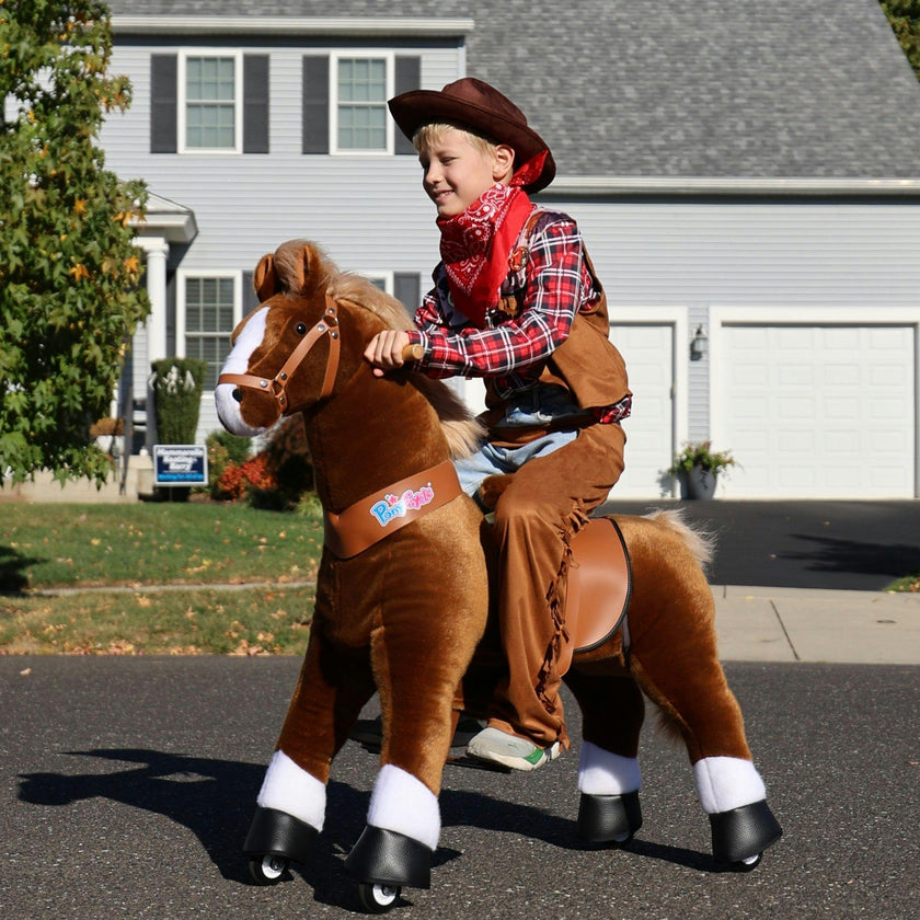Model U® Horse Ride-On Toy Age 7+ – Brown